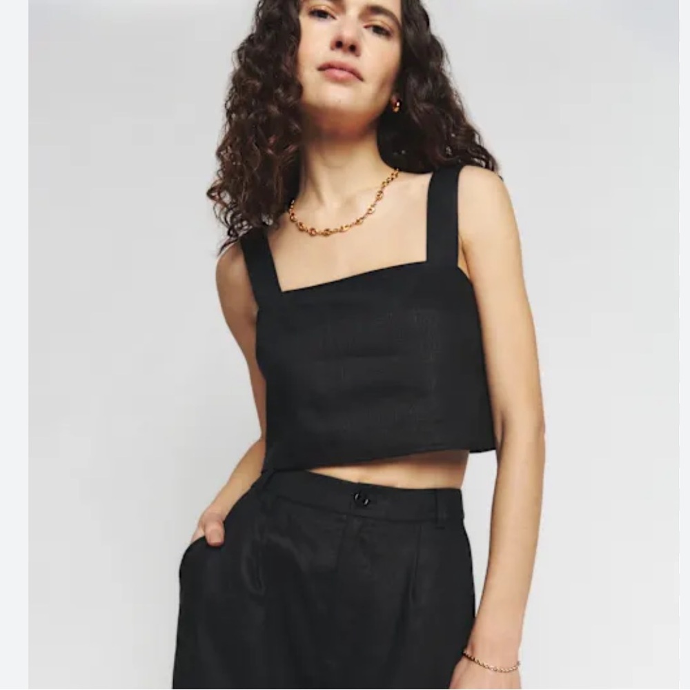 Reformation linen two piece set - Picture 2 of 15